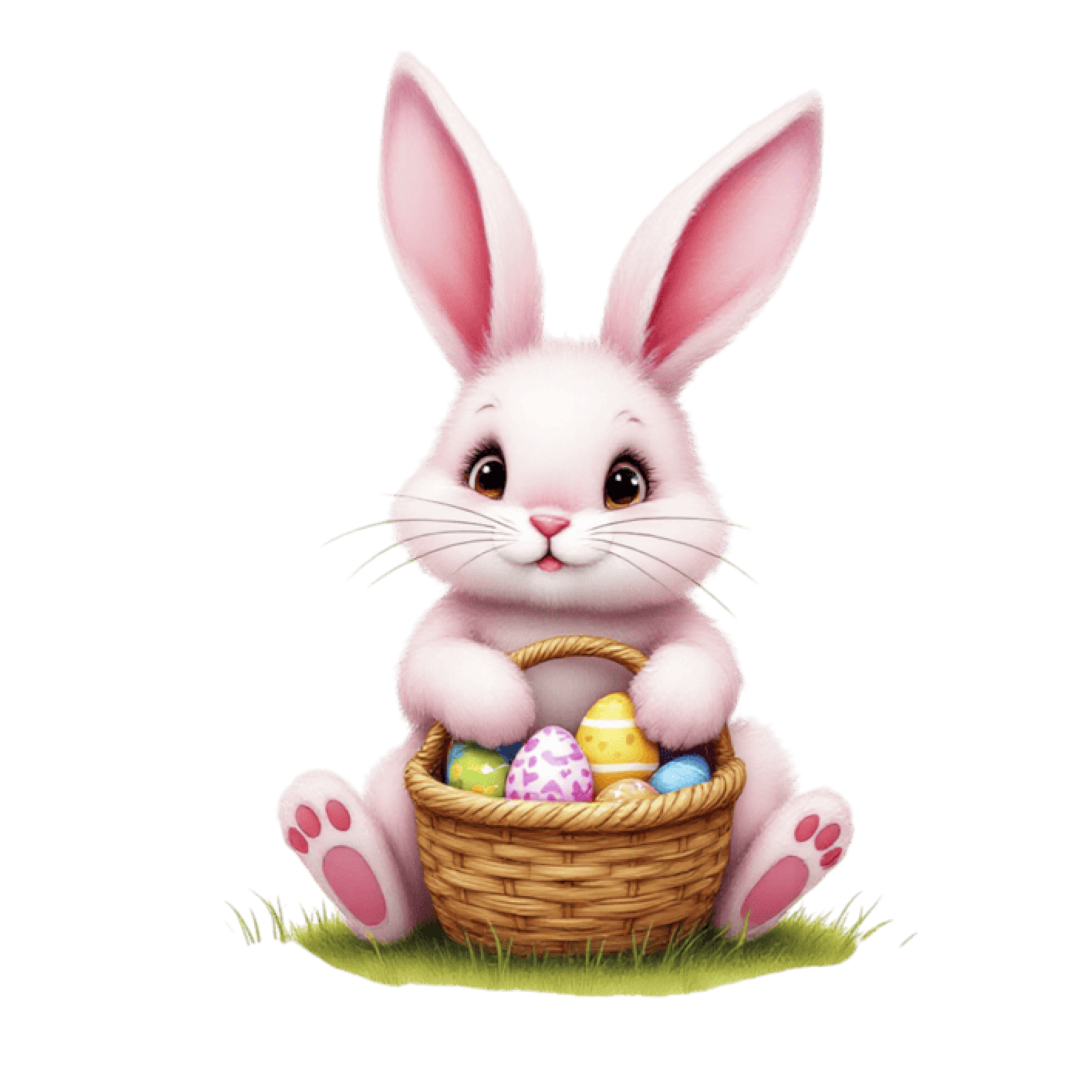 CREST EASTER BUNNIES /NETS PS 100GM